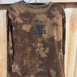 Nike Kansas City Chiefs Salute To Service Long Sleeve T-Shirt Youth XL/women’s S